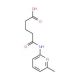 N-(6-Methyl-2-pyridyl)glutaramic acid - chemical structure image
