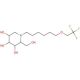 N-(7-Oxa-9,9,9-trifluorononyl)deoxynojirimycin (CAS 383417-50-3) - chemical structure image