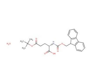N-(9-Fmoc)-L-glutamic acid &gamma;-tert-butyl ester monohydrate (CAS 204251-24-1) - chemical structure image