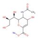 N-Acetyl-2,3-dehydro-2-deoxyneuraminic Acid, Sodium Salt (CAS 209977-53-7) - chemical structure image