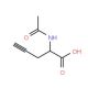 N-Acetyl-2-Propargyl-DL-glycine (CAS 23234-80-2) - chemical structure image