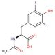N-Acetyl-3,5-diiodo-L-tyrosine - chemical structure image
