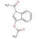 N-Acetyl-3-acetoxyindole (CAS 16800-67-2) - chemical structure image