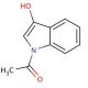 N-Acetyl-3-hydroxyindole (CAS 33025-60-4) - chemical structure image
