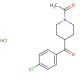 N-Acetyl-4-(4-chlorobenzoyl)piperidine Hydrochloride - chemical structure image