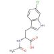 N-Acetyl-6-chloro-D-tryptophan (CAS 56777-76-5) - chemical structure image
