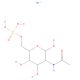 N-Acetyl-D-glucosamine 6-phosphate disodium salt (CAS 102029-88-9) - chemical structure image