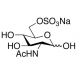 N-Acetyl-D-glucosamine 6-Sulfate Sodium Salt (CAS 108321-79-5) - chemical structure image