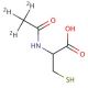 N-Acetyl-d3-L-cysteine (CAS 131685-11-5) - chemical structure image