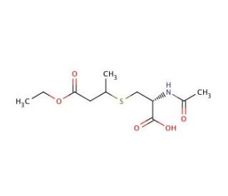 N-Acetyl-d3-S-(2-ethoxycarbonylethyl-1-methyl)-L-cysteine - chemical structure image
