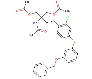 N-Acetyl-di-O-acetyl KRP-203 (CAS 951238-25-8) - chemical structure image