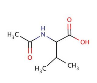N-Acetyl-DL-valine (CAS 3067-19-4) - chemical structure image