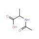 N-Acetyl-L-alanine (CAS 97-69-8) - chemical structure image