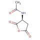 N-Acetyl-L-aspartic acid anhydride (CAS 41148-79-2) - chemical structure image