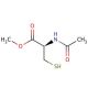 N-Acetyl-L-cysteine methyl ester (CAS 7652-46-2) - chemical structure image