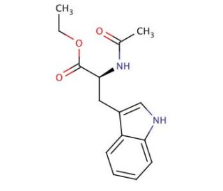 N-Acetyl-L-tryptophan Ethyl Ester - chemical structure image