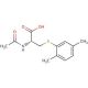 N-Acetyl-S-(2,5-dimethylbenzene)-L-cysteine (CAS 581076-70-2) - chemical structure image
