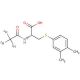 N-Acetyl-S-(3,4-dimethylbenzene)-L-cysteine-d3 (CAS 1331892-61-5) - chemical structure image