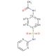 N-Acetyl Sulfadiazine-13C6 (CAS 127-74-2 (unlabeled)) - chemical structure image