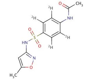 N-Acetyl Sulfamethoxazole-d4 - chemical structure image