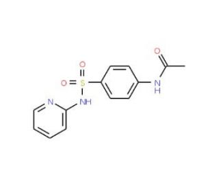 N-Acetyl Sulfapyridine (CAS 19077-98-6) - chemical structure image