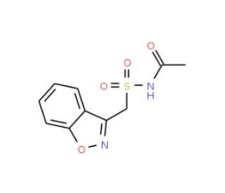 N-Acetyl Zonisamide (CAS 68936-43-6) - chemical structure image