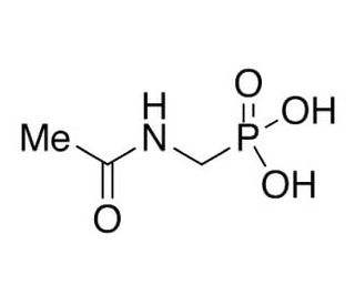 N-Acetylaminomethylphosphoric Acid (CAS 57637-97-5) - chemical structure image