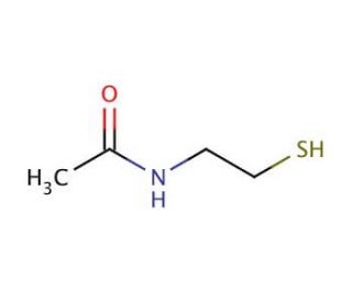 N-Acetylcysteamine (CAS 1190-73-4) - chemical structure image