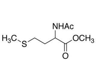 N-Acetylmethionine Methyl Ester (CAS 7451-74-3) - chemical structure image