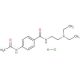 N-Acetylprocainamide hydrochloride (CAS 34118-92-8) - chemical structure image