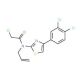 N-allyl-2-chloro-N-[4-(3,4-dichlorophenyl)-1,3-thiazol-2-yl]acetamide - chemical structure image