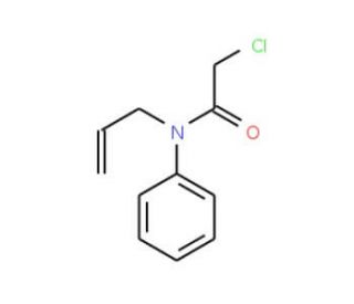 N-allyl-2-chloro-N-phenylacetamide (CAS 60901-60-2) - chemical structure image
