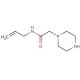 N-Allyl-2-piperazin-1-ylacetamide (CAS 875160-64-8) - chemical structure image