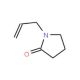N-Allyl-2-pyrrolidinone (CAS 2687-97-0) - chemical structure image