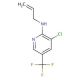 N-Allyl-3-chloro-5-(trifluoromethyl)-2-pyridinamine (CAS 338761-50-5) - chemical structure image
