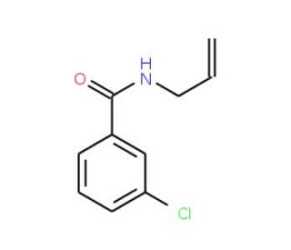 N-Allyl-3-chlorobenzenecarboxamide (CAS 35306-52-6) - chemical structure image