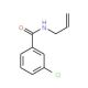 N-Allyl-3-chlorobenzenecarboxamide (CAS 35306-52-6) - chemical structure image