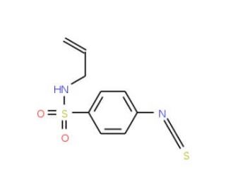 N-Allyl-4-isothiocyanatobenzenesulfonamide (CAS 99072-10-3) - chemical structure image