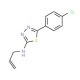 N-Allyl-5-(4-chlorophenyl)-1,3,4-thiadiazol-2-amine (CAS 15944-99-7) - chemical structure image