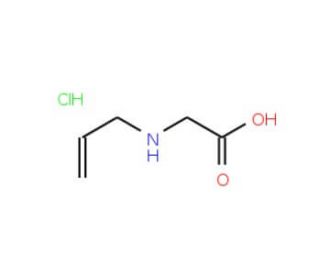 N-Allyl glycine hydrochloride (CAS 3182-78-3) - chemical structure image