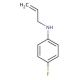 N-Allyl-N-(4-fluorophenyl)amine (CAS 83164-79-8) - chemical structure image