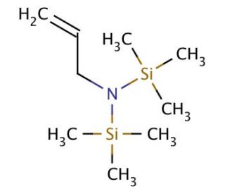 N-Allyl-N,N-bis(trimethylsilyl)amine (CAS 7688-51-9) - chemical structure image