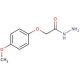 N-Amino-2-(4-methoxyphenoxy)ethanamide (CAS 21953-91-3) - chemical structure image