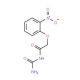 N-(aminocarbonyl)-2-(2-nitrophenoxy)acetamide - chemical structure image