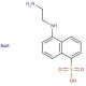 N-(Aminoethyl)-5-naphthylamine-1-sulfonic Acid Sodium Salt (CAS 100900-07-0) - chemical structure image