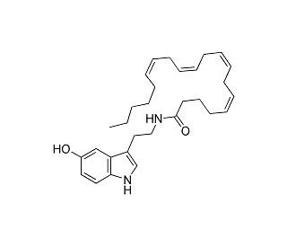 N-Arachidonoyl-serotonin (CAS 187947-37-1) - chemical structure image