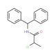 N-benzhydryl-2-chloropropanamide (CAS 94500-97-7) - chemical structure image