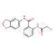 N-(2H-1,3-benzodioxol-5-yl)-2-(2-chloroacetamido)benzamide (CAS 730949-69-6) - chemical structure image