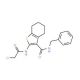 N-benzyl-2-[(chloroacetyl)amino]-4,5,6,7-tetrahydro-1-benzothiophene-3-carboxamide - chemical structure image