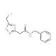 N-benzyl-2-[5-(chloromethyl)-1,2,4-oxadiazol-3-yl]acetamide - chemical structure image